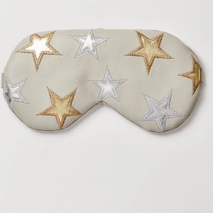 Free People and Understated - leather eye mask (with gel pouch)